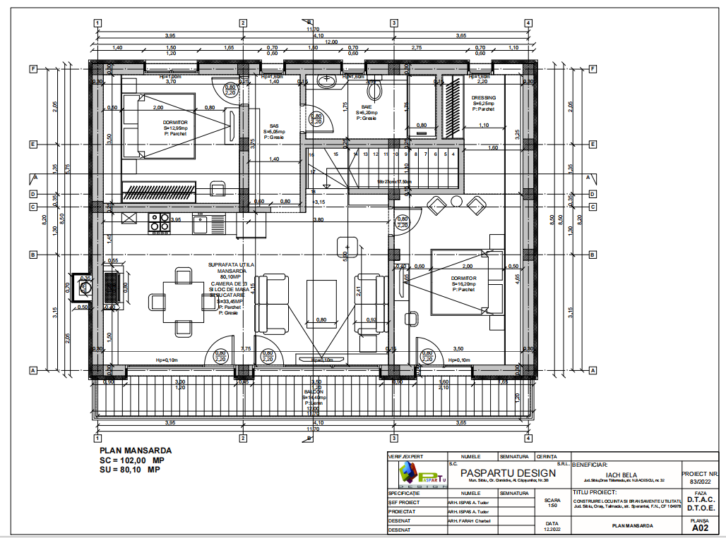 Plan Etaj
